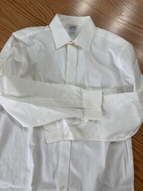 Brooks Brothers white button up
